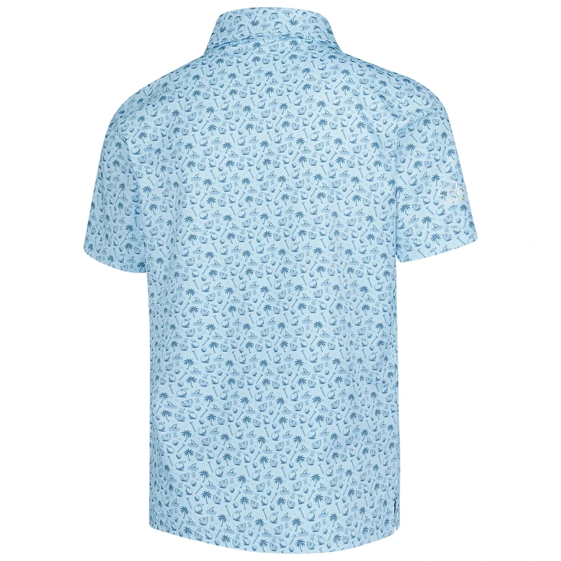 Tabouret de bar pour jeunes Golf Light Blue THE PLAYERS Polo imprimé Floride