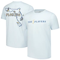 T-shirt bleu clair pour jeunes Flomotion THE PLAYERS Florida Outline