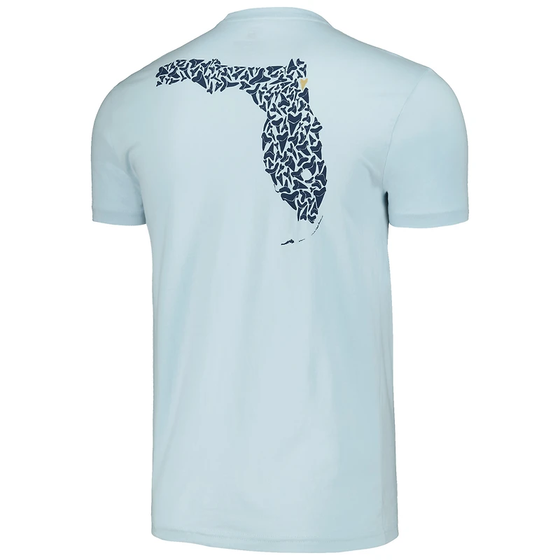 T-shirt bleu clair Flomotion THE PLAYERS Treasure pour jeunes
