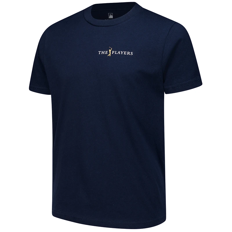 T-shirt Ponte Vedra bleu marine Flomotion pour jeunes THE PLAYERS