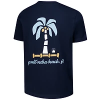 T-shirt Ponte Vedra bleu marine Flomotion pour jeunes THE PLAYERS