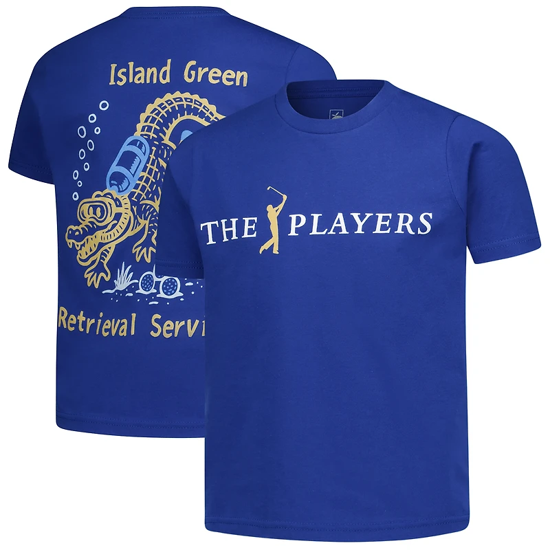 T-shirt Youth Flomotion Royal THE PLAYERS 17th Hole Retrieval Service