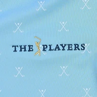 Polo imprimé golf THE PLAYERS pour jeunes FootJoy bleu clair