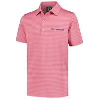 Polo ProDry à rayures crayon THE PLAYERS rose FootJoy pour jeune