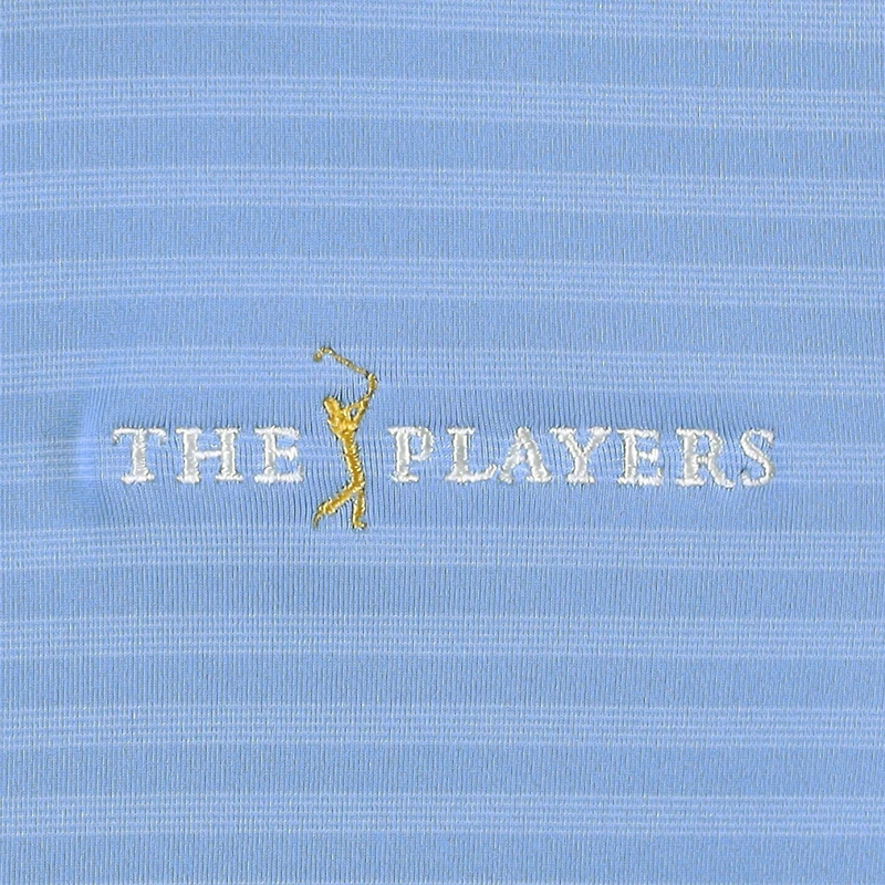 Youth Peter Millar Light Blue THE PLAYERS Baltic Performance Jersey Polo