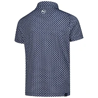 Polo micro-floral bleu marine THE PLAYERS MATTR de Puma pour jeunes