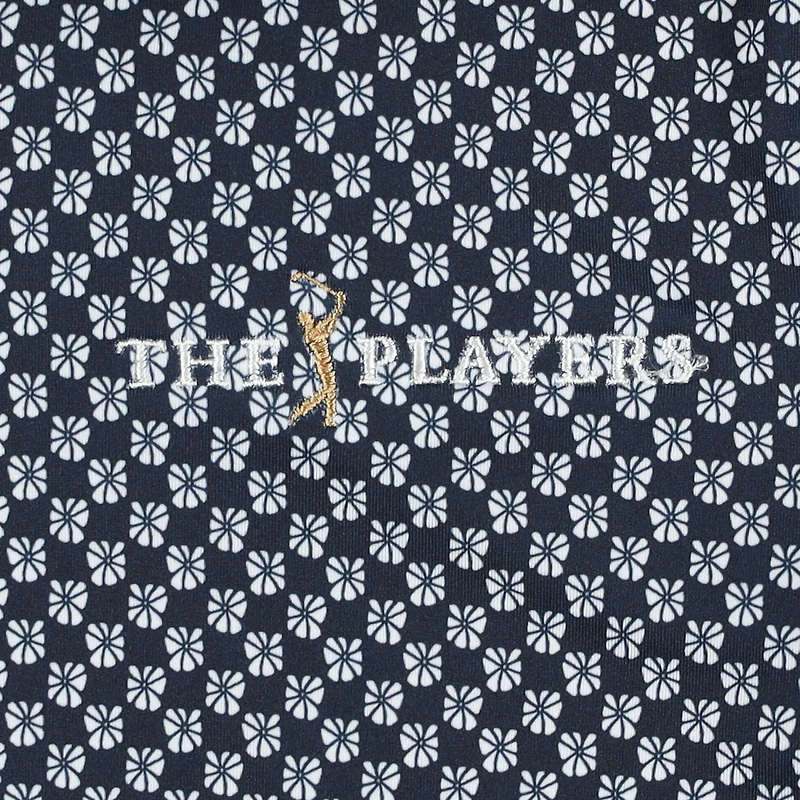 Polo micro-floral bleu marine THE PLAYERS MATTR de Puma pour jeunes