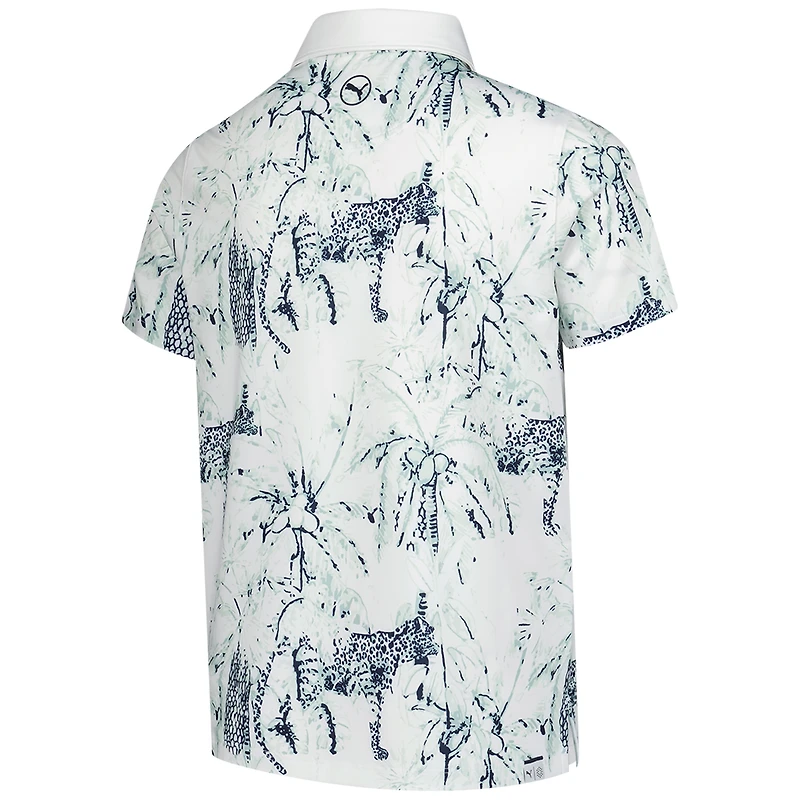 Boys' Youth Puma  White The Zurich Classic MATTR Safari Polo