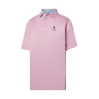 Men's FootJoy  Pink The Zurich Classic ProDry Citrus Print Lisle Polo