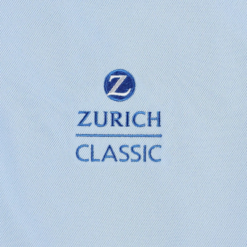 Men's Nike  Light Blue The Zurich Classic Victory Solid Performance Polo