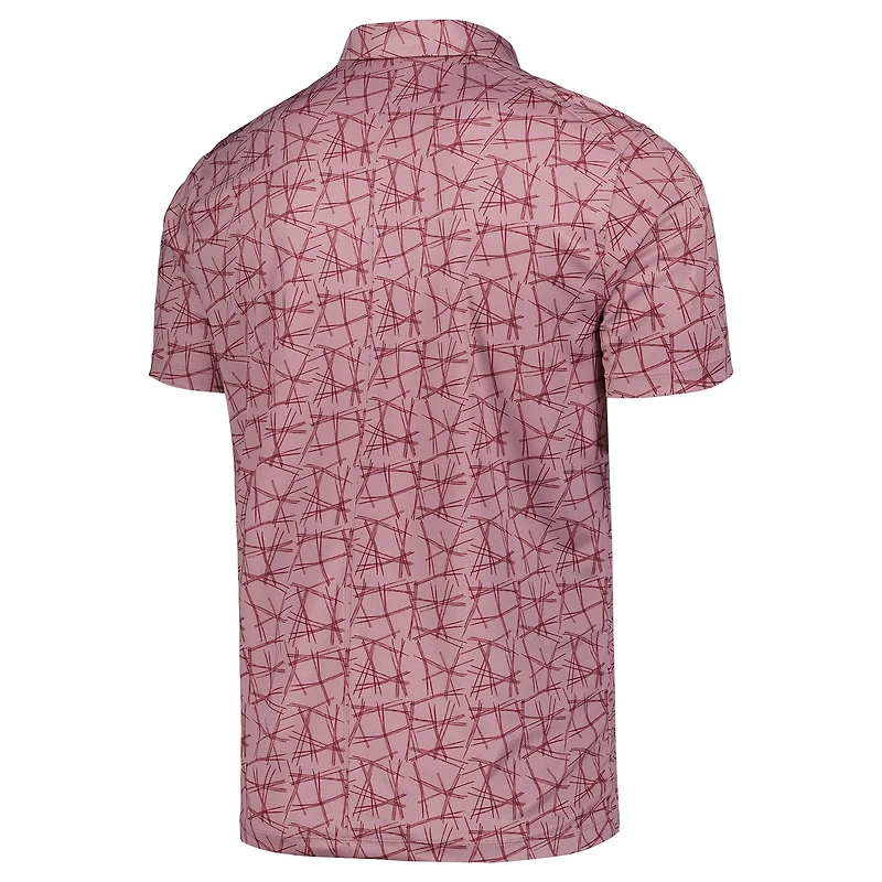 Men's Nike Purple The Zurich Classic Longleaf Performance Polo