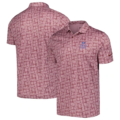 Men's Nike  Purple The Zurich Classic Longleaf Performance Polo