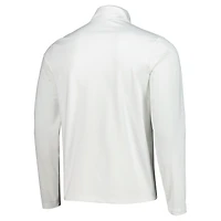 Pull Nike blanc The Zurich Classic Victory Performance à quart de zip pour homme