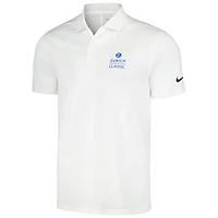 Men's Nike  White The Zurich Classic Victory Solid Performance Polo