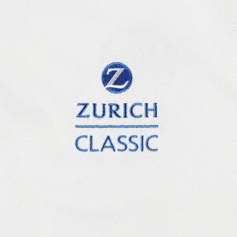 Men's Nike  White The Zurich Classic Victory Solid Performance Polo
