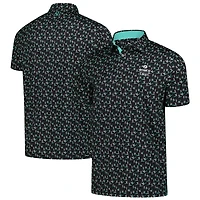 Men's Puma  Black The Zurich Classic MATTR Paradise Polo
