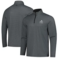 Pull zippé quart de tour Puma The Zurich Classic Pure 2.0 Tile pour homme, noir