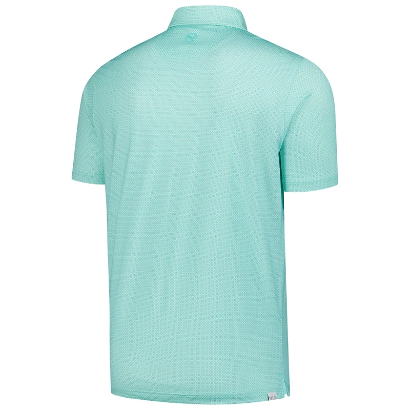 Polo Puma Turquoise The Zurich Classic MATTR Tile pour homme