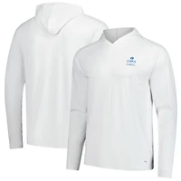 Sweat à capuche raglan Puma The Zurich Classic You-V pour homme blanc