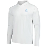 Sweat à capuche raglan Puma The Zurich Classic You-V pour homme blanc