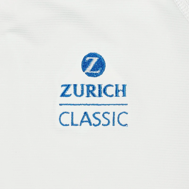 Sweat à capuche raglan Puma The Zurich Classic You-V pour homme blanc