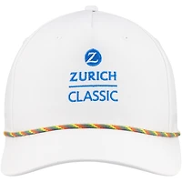 Chapeau réglable blanc The Zurich Classic Alto Rope pour hommes