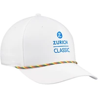 Chapeau réglable blanc The Zurich Classic Alto Rope pour hommes