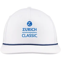Casquette snapback en corde Westport classique de Zurich Ahead blanche pour hommes