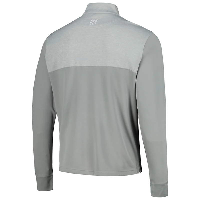 Veste à demi-zip FootJoy Zurich Classic Heather Yoke pour hommes