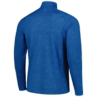 Under Armour - Haut à quart de zip raglan The Zurich Classic Shellrix imprimé bleu pour hommes