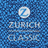 Under Armour - Haut à quart de zip raglan The Zurich Classic Shellrix imprimé bleu pour hommes