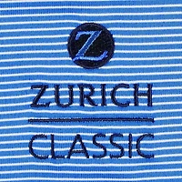 Under Armour Bleu The Zurich Classic Tee To Green Bridge Stripe Polo pour hommes