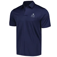 Men's Under Armour Navy The Zurich Classic Tips Jacquard Polo