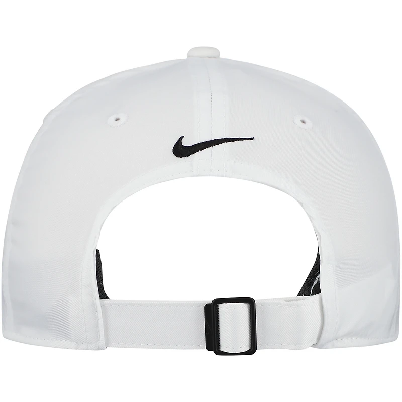 Casquette ajustable Nike blanche unisexe The Zurich Classic Performance Club