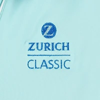 Polo à col en V passepoilé Puma Aqua The Zurich Classic CLOUDSPUN pour femme