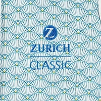 Polo sans manches Puma bleu The Zurich Classic CLOUDSPUN à motif festonné pour femme