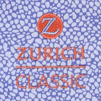Women's Under Armour Purple The Zurich Classic Tee To Green Shellrix Raglan Quarter-Zip Top