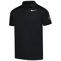 Youth Nike  Black The Zurich Classic Victory Performance Polo