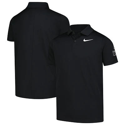 Youth Nike  Black The Zurich Classic Victory Performance Polo