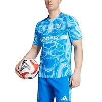 Men's  adidas Blue Tigres UANL 2025/26 Away Authentic Jersey