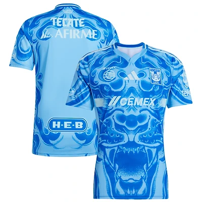 Men's  adidas Blue Tigres UANL 2025/26 Away Replica Jersey