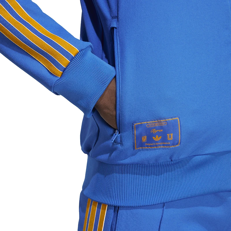 Men's adidas  Blue Tigres UANL Terrace Icons Full-Zip Track Jacket
