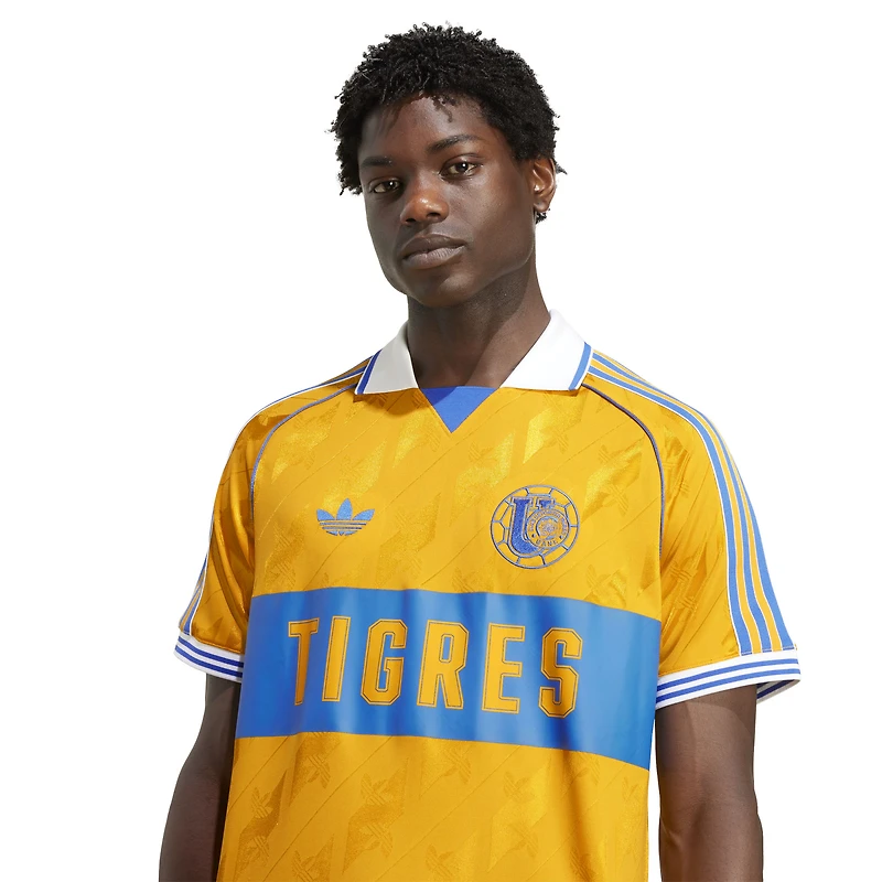 Men's adidas  Gold Tigres UANL 2025/26 Home Replica Jersey