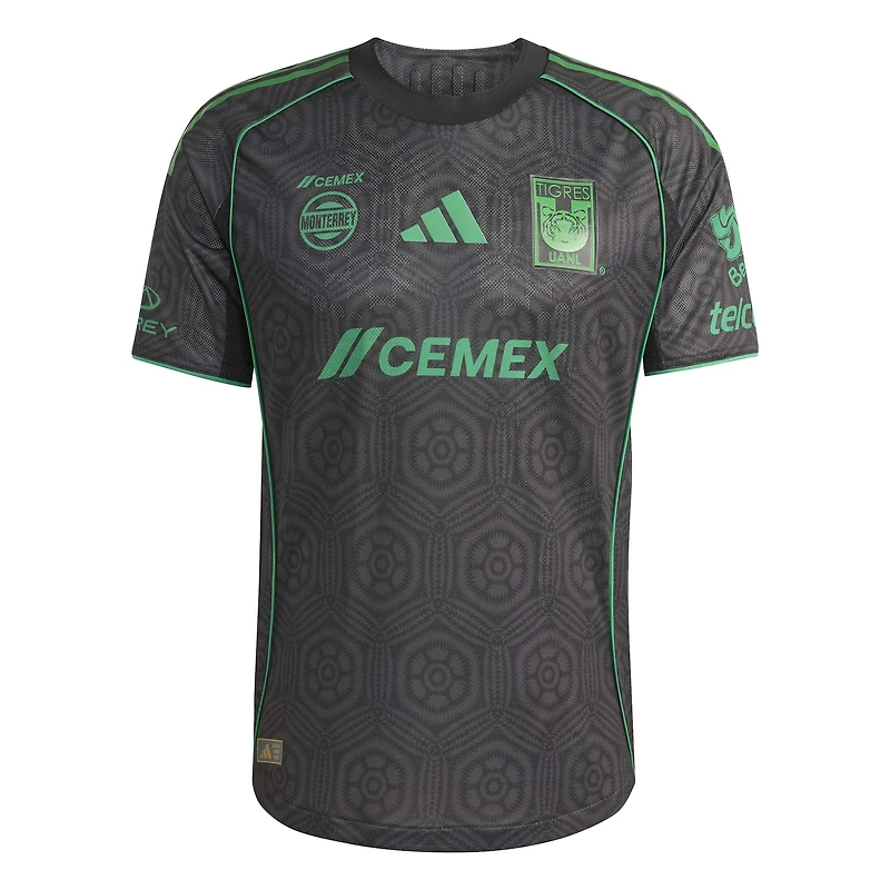 Maillot adidas Tigres UANL 2025/26 troisième sur le terrain authentique pour homme