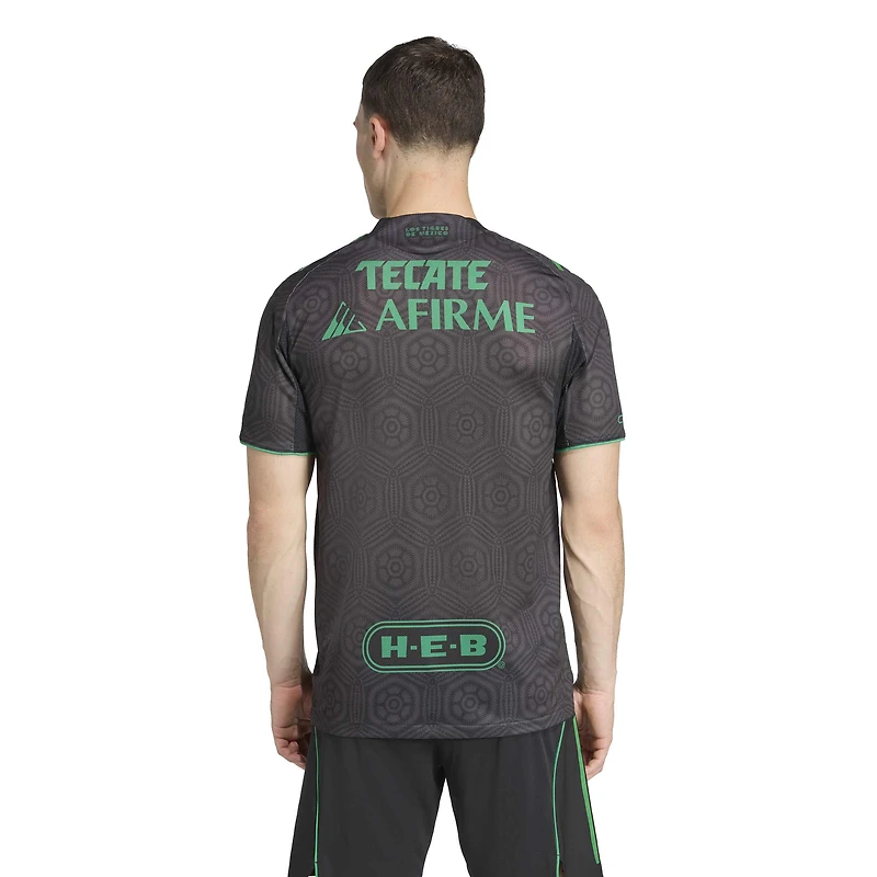 Men's adidas Gray Tigres UANL 2025/26 Third On Field Authentic Jersey