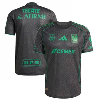 Men's adidas  Gray Tigres UANL 2025/26 Third On Field Authentic Jersey