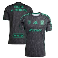 Men's adidas  Gray Tigres UANL 2025/26 Third Replica Jersey