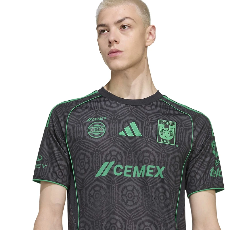 Men's adidas  Gray Tigres UANL 2025/26 Third Replica Jersey