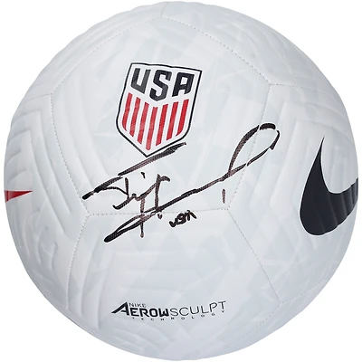 Ballon de football Nike avec logo autographié de Tim Howard USMNT