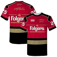 Men's Hendrick Motorsports Team Collection  Red Tim Richmond Folgers Legend Uniform T-Shirt